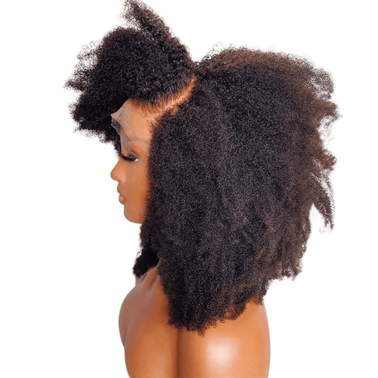 Perruque Lace - Afro Kinky Crépus 4C