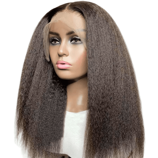 Perruque Lace - Afro Lissé / Kinky Straight