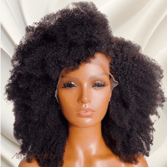 Perruque Lace - Afro Kinky Crépus 4C