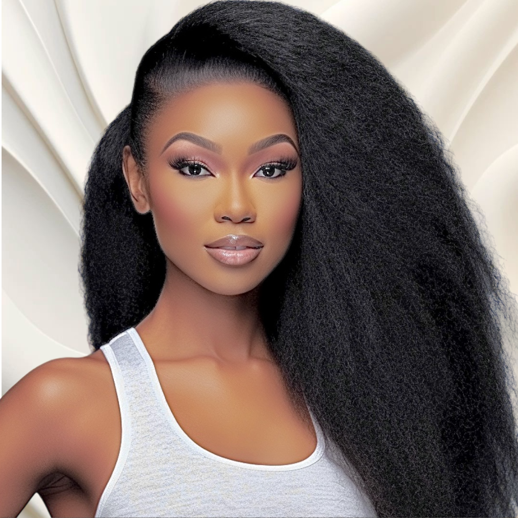 Afro Lissé Effet Brushing- kinky Straight